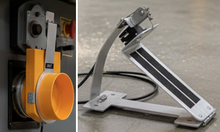 Foot Controlled Powertec Blast Gate for Dust Collector (4") - Ringo Rack