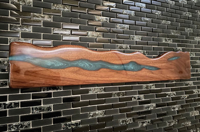 Epoxy Live-Edge Magnetic Knife Rack 24